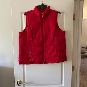 Charter Club Red Vest- Size 2X